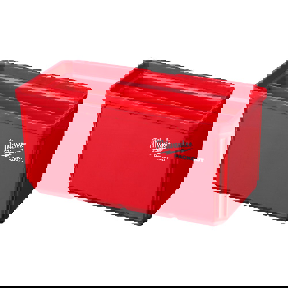 Small Parts Boxes & Organizers; Product Type: Storage Bin ; Lock Type: Positive Snap ; Width (Inch): 8 ; Number of Dividers: 1 ; Removable Dividers: Yes ; Color: Red